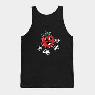 Tomato retro Cartoon Tank Top